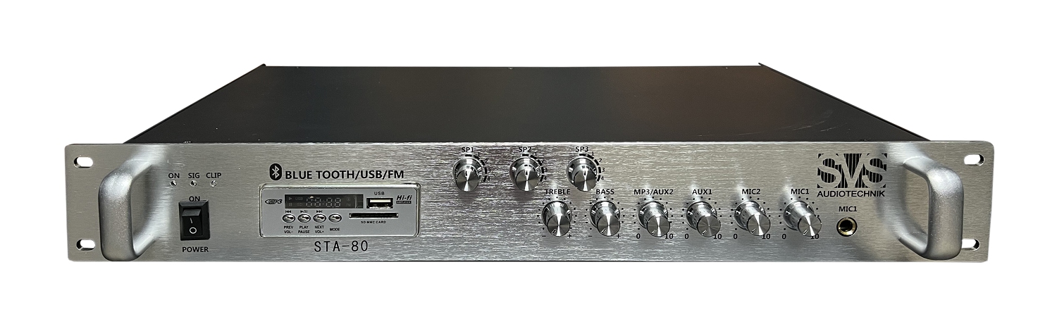 SVS Audiotechnik STA-80 Микшер-усилитель для систем Public Address в Стерлитамаке