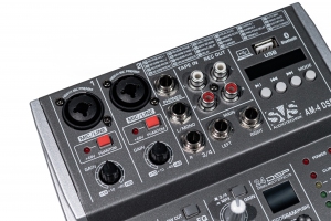SVS Audiotechnik mixers AM-4 DSP Аналоговый микшерный пульт, 4-канала в Стерлитамаке